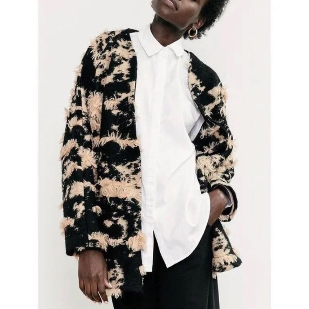 NWOT Maria Stanley Verde Sweater Coat